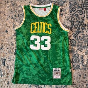 Celtics Larry Bird Mitchell & Nass Jersey size XXL